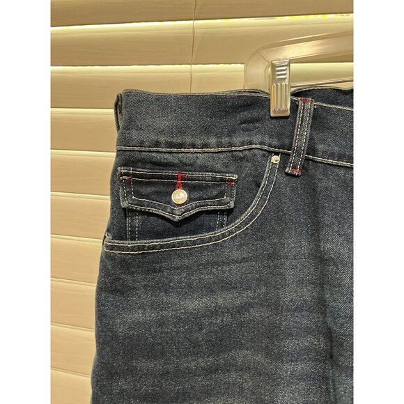 True Religion Geno Big T Flap‎ Relaxed Slim Jeans NWT -  MSRP $159 Size 40x32 - Picture 7 of 10